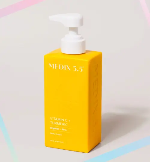 Medix 5.5, Crème pour le corps, Vitamine C et curcuma