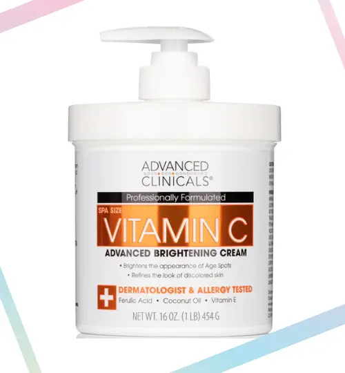 ADVANCED CLINICALS - VITAMINE C - CRÈME ECLAIRCISSANTE - BEAUTELIGHT
